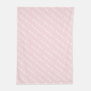 Baby Girl Personalized Blanket