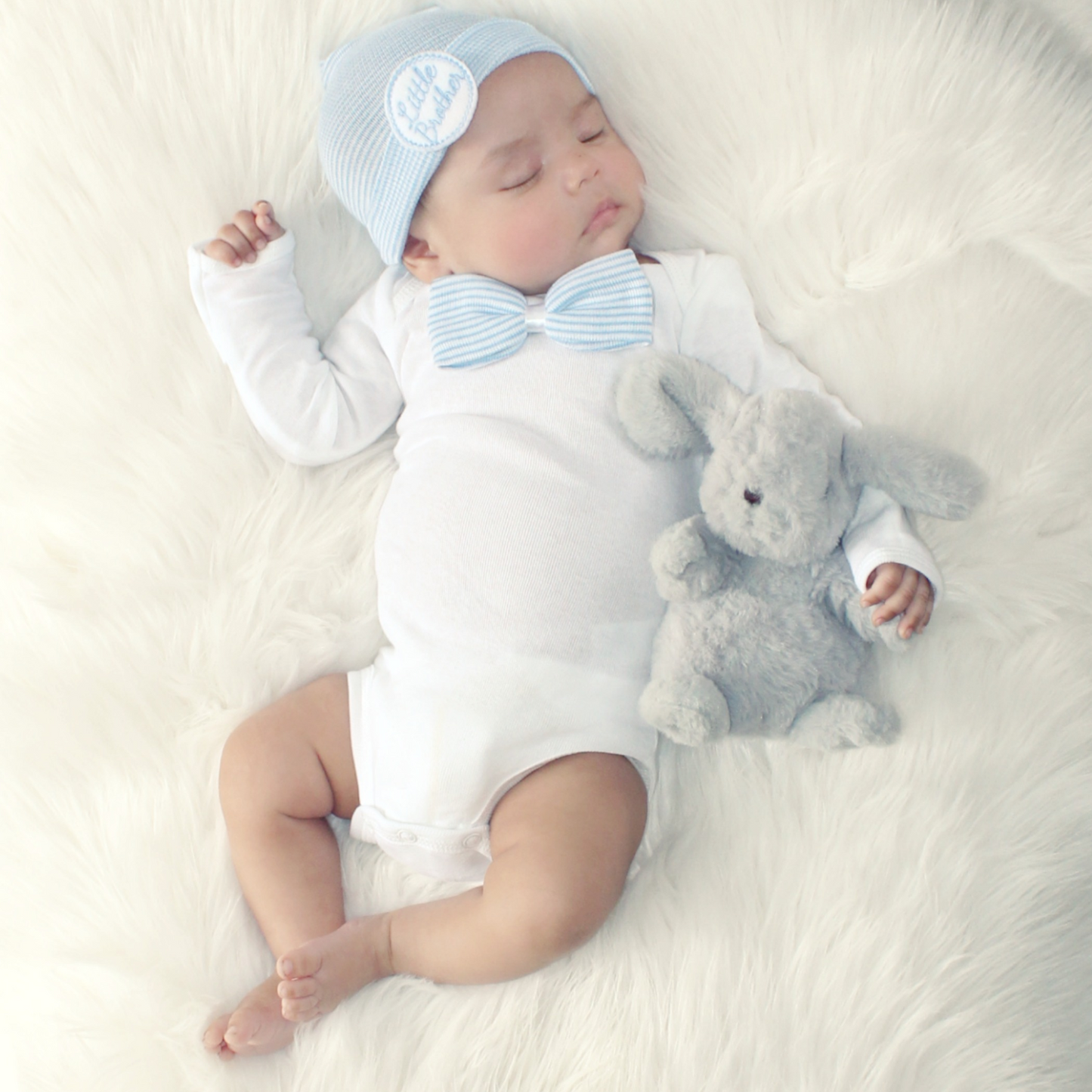 Little Brother Newborn Boy Outfit
